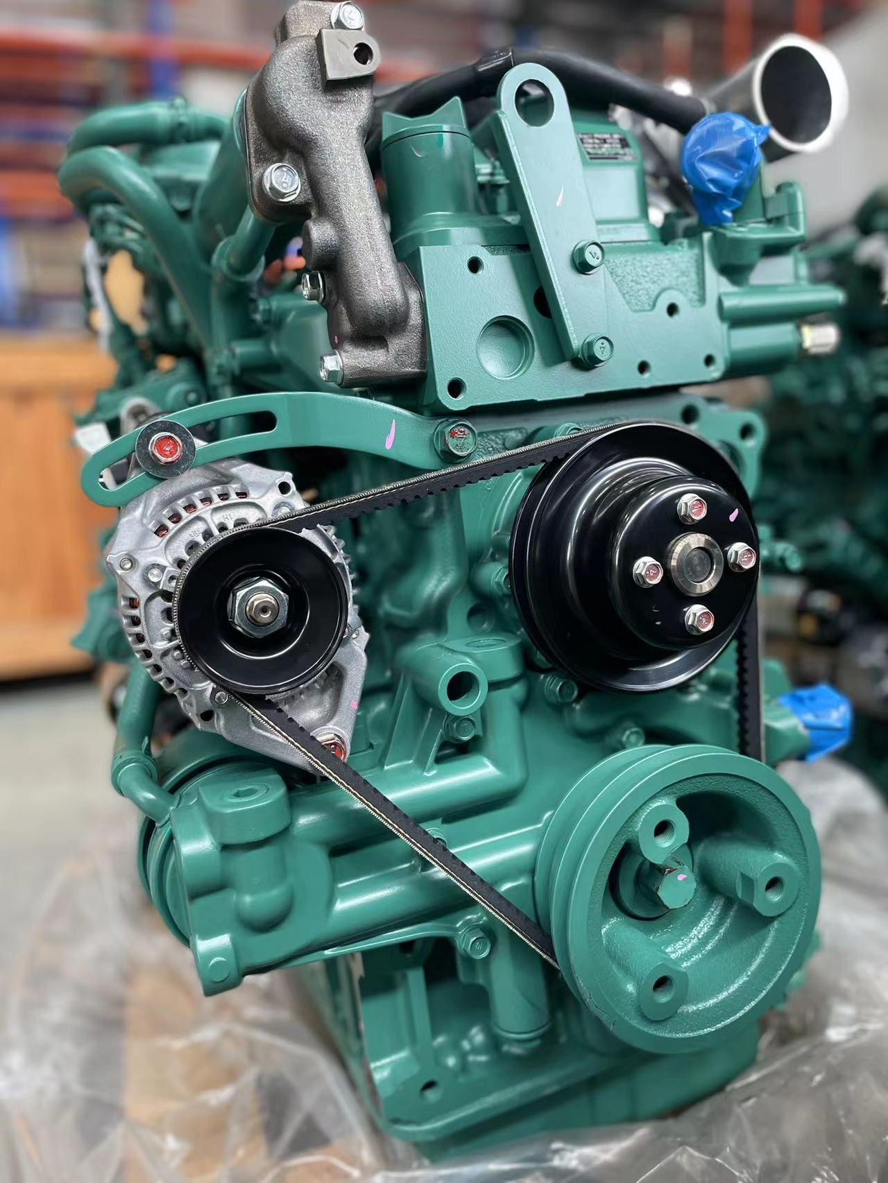 Дизельный двигатель Kubota 1J700-71000/17317553 V2607-DI-TE3B-VCC2-1(D2.6)