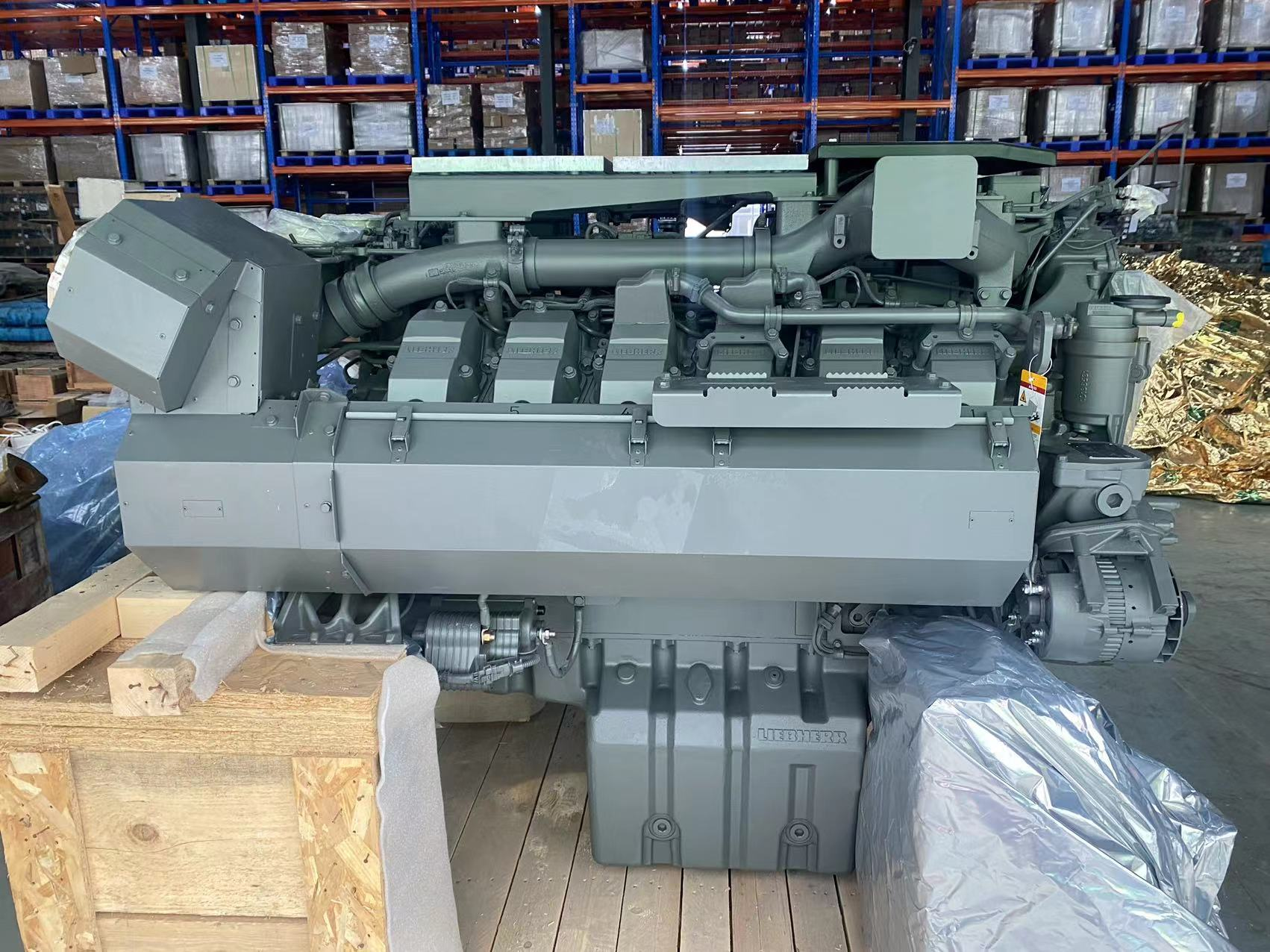 Двигатель Liebherr D9512 11386616/10152582 для R9100